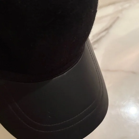 BCBGMaxAzria Black Pom-Pom Hat - Picture 3 of 4